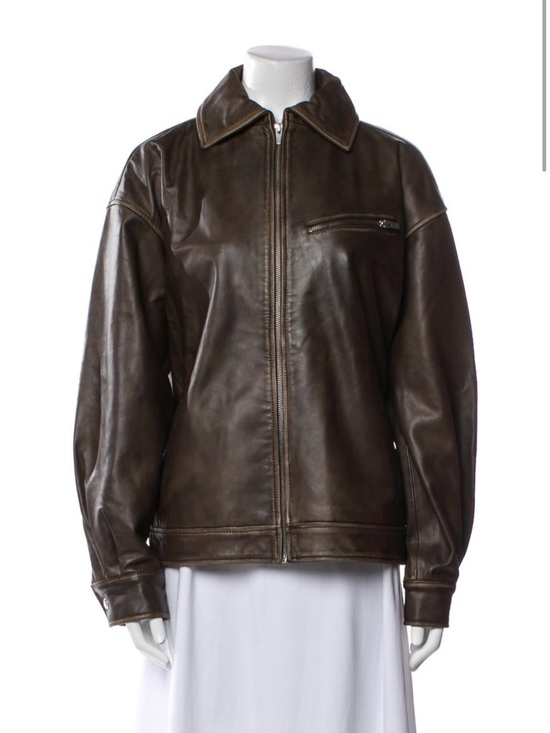 Reformation Jackets & Blazers - *SOLD OUT* Reformation x Veda Brown Leather Jacket